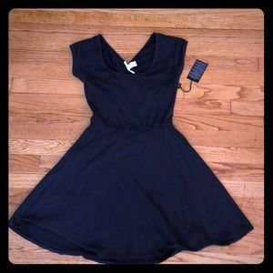 Cross-back Jersey Knit Dress